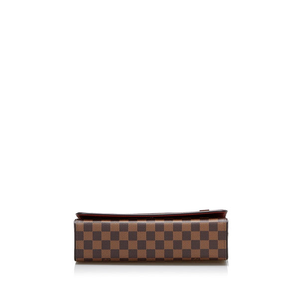 ルイ ヴィトン ダミエ トライベレッカ カレ ショルダーバッグ N51161 ブラウン PVC レザー レディース LOUIS VUITTON 【中古】