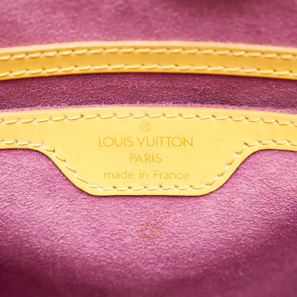 ルイ ヴィトン エピ サンジャック  ハンドバッグ M52279 タッシリイエロー レザー レディース LOUIS VUITTON 【中古】