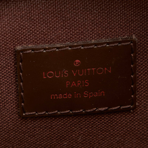 ルイ ヴィトン ダミエ ジェロニモス N51994 ブラウン PVC レザー ボディバッグ メンズ LOUIS VUITTON 【中古】