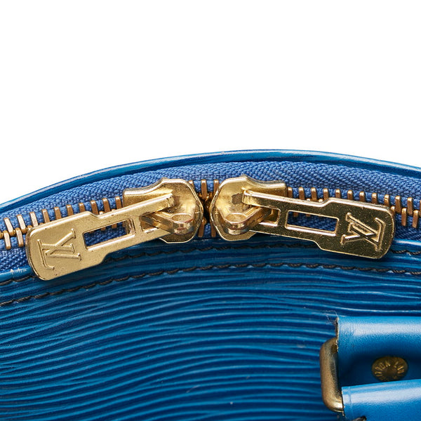 ルイ ヴィトン エピ キーポル 55 ボストンバッグ M42955 ブルー レザー レディース LOUIS VUITTON 【中古】
