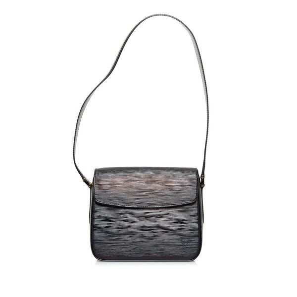 ルイ ヴィトン エピ ビュシ ショルダーバッグ M52202 ノワール ブラック レザー レディース LOUIS VUITTON 【中古】