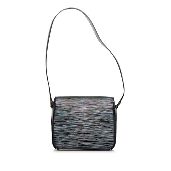 ルイ ヴィトン エピ ビュシ ショルダーバッグ M52202 ノワール ブラック レザー レディース LOUIS VUITTON 【中古】