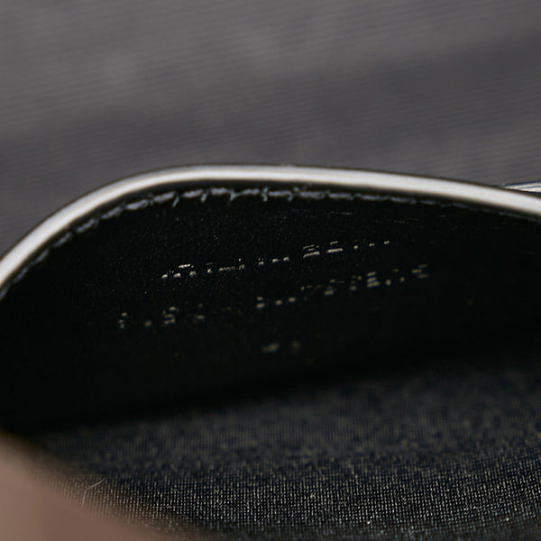 サンローラン ケイト ミディアム 型押し ダブル チェーン ショルダー 354119 ブラウン レザー レディース SAINT LAURENT 【中古】