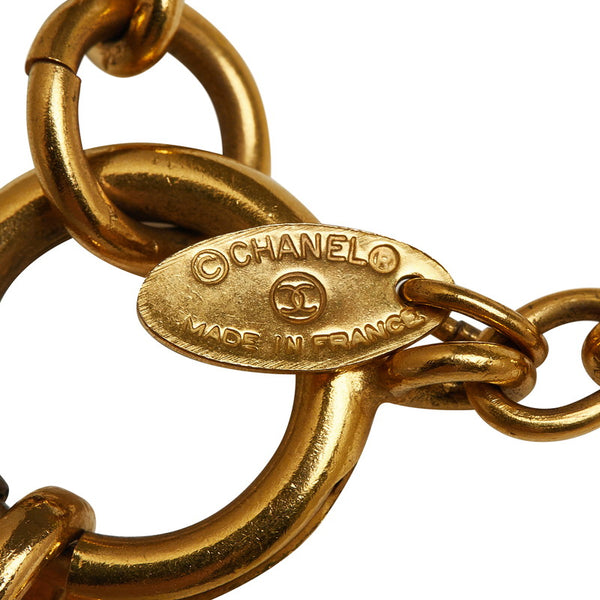 シャネル ココマーク ネックレス ゴールド メッキ レディース CHANEL 【中古】