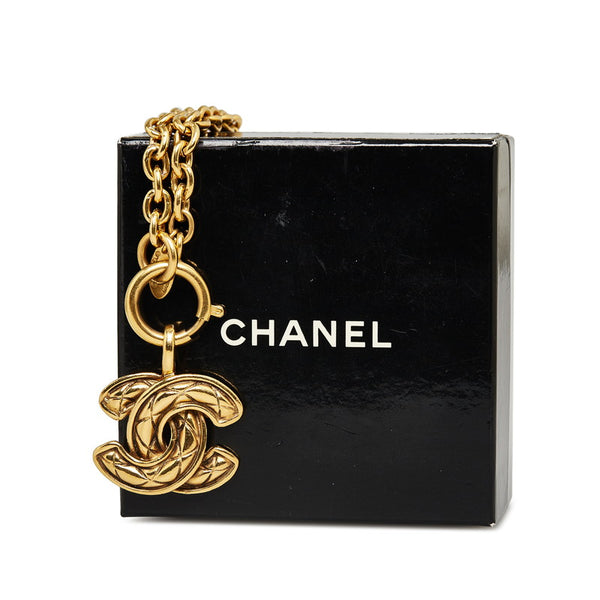 シャネル ココマーク ネックレス ゴールド メッキ レディース CHANEL 【中古】