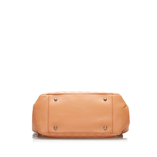 シャネル ボーイシャネル ココマーク ワンショルダーバッグ ハンドバッグ サーモンピンク レザー レディース CHANEL 【中古】