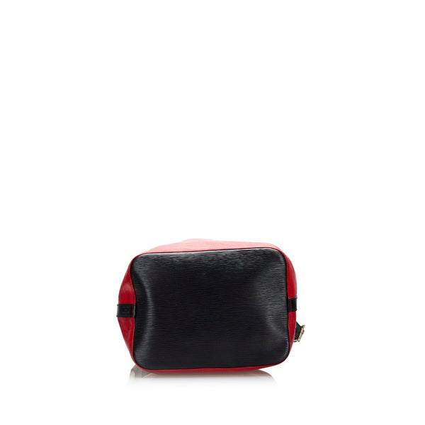 ルイ ヴィトン エピ プチノエ ショルダーバッグ M44172 カスティリアンレッド ノワール レザー レディース LOUIS VUITTON 【中古】