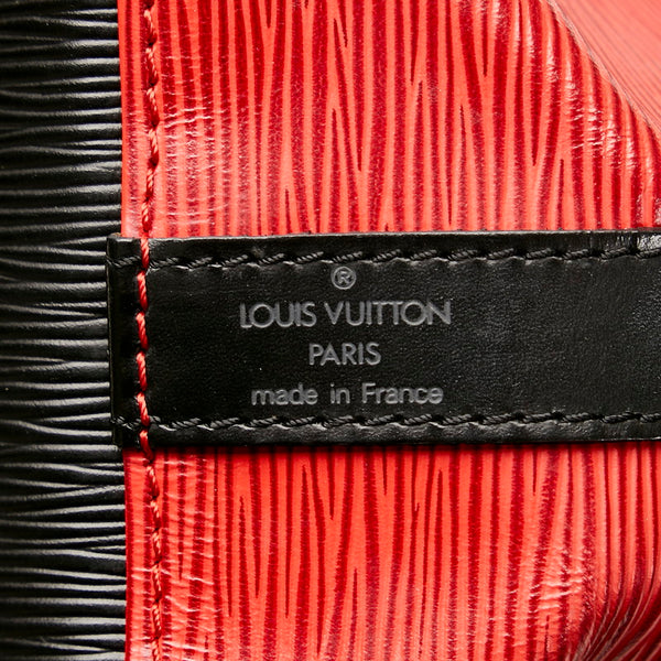 ルイ ヴィトン エピ プチノエ ショルダーバッグ M44172 カスティリアンレッド ノワール レザー レディース LOUIS VUITTON 【中古】