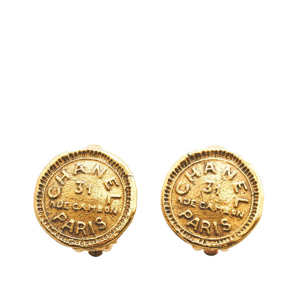 シャネル イヤリング ゴールド メッキ レディース CHANEL 【中古】