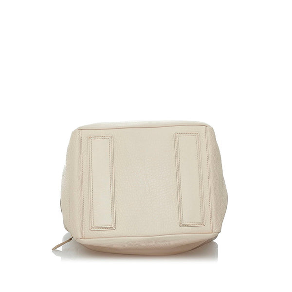 セリーヌ ハンドバッグ ベージュ レザー レディース CELINE 【中古】
