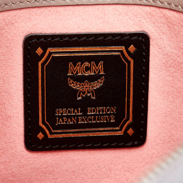 エム シー エム クラッチバッグ ライトブルー パイソン メンズ MCM 【中古】