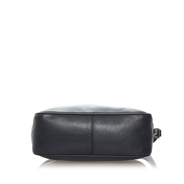 プラダ ワンショルダーバッグ ブラック レザー レディース PRADA 【中古】