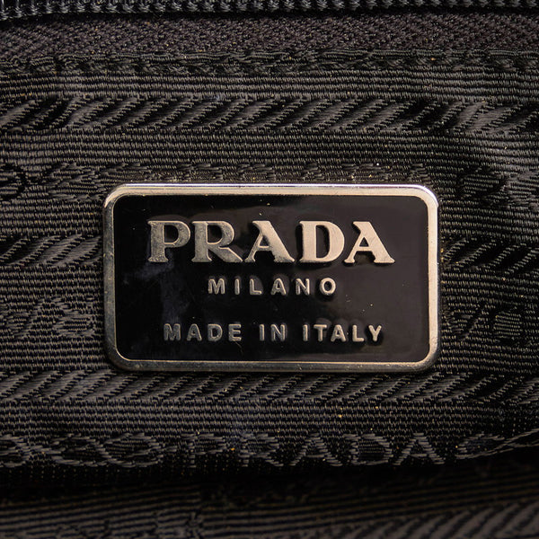 プラダ ワンショルダーバッグ ブラック レザー レディース PRADA 【中古】
