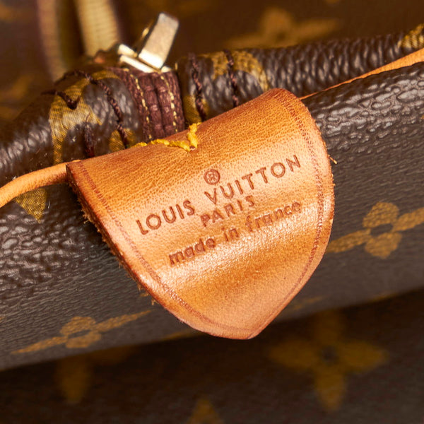 ルイ ヴィトン モノグラム キーポル55 ボストンバッグ M41424 ブラウン PVC レザー レディース LOUIS VUITTON 【中古】