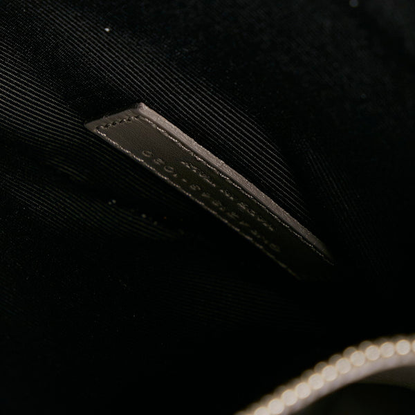 サンローラン サックドジュール ハンドバッグ 421863 グレー レザー レディース SAINT LAURENT 【中古】