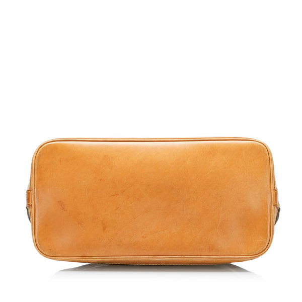ルイ ヴィトン モノグラム アルマPM ハンドバッグ M51130 ブラウン PVC レザー レディース LOUIS VUITTON 【中古】