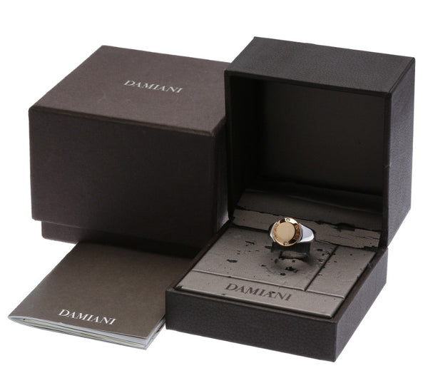 ダミアーニ K18WG ホワイトゴールド 750 ダイヤ リング 指輪 レディース Damiani 14号 中古