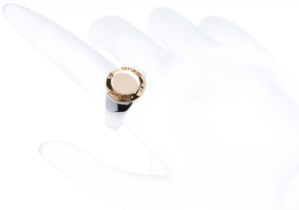 ダミアーニ K18WG ホワイトゴールド 750 ダイヤ リング 指輪 レディース Damiani 14号 中古