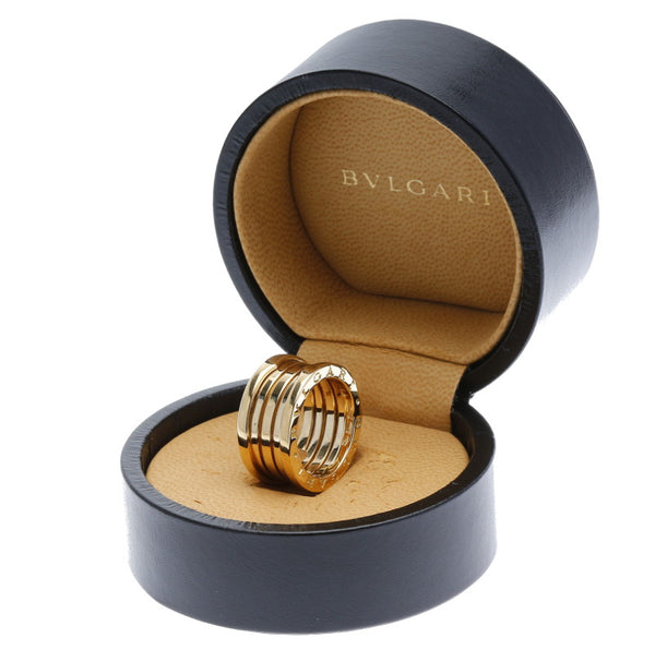 ブルガリ ビーゼロワン B-ZERO1 ゴールド K18イエローゴールド 750 リング 指輪 レディース BVLGARI 13.5号 中古