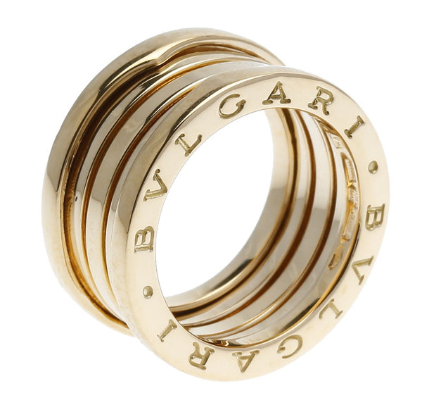 ブルガリ ビーゼロワン B-ZERO1 ゴールド K18イエローゴールド 750 リング 指輪 レディース BVLGARI 13.5号 中古