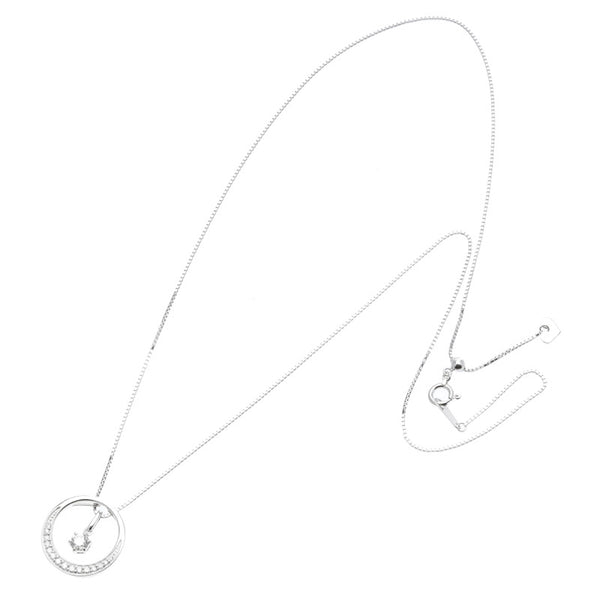 Pt900プラチナ Pt850プラチナ ダイヤ0.204ct ダイヤ0.11ct ネックレス  中古
