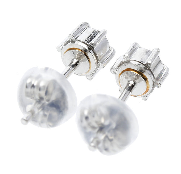 Pt900 プラチナ ダイヤ0.17ct ダイヤ0.16ct ピアス レディース 中古
