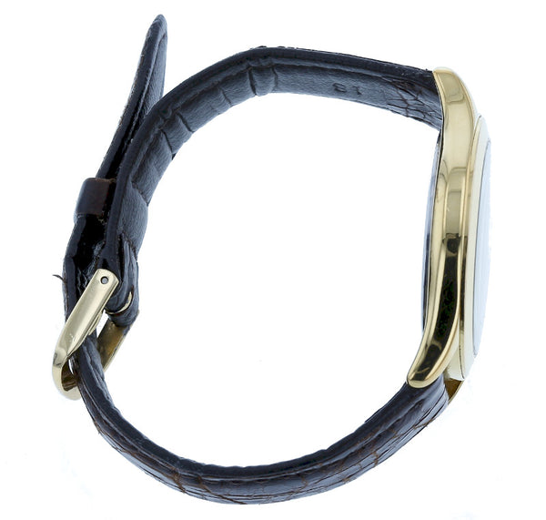 ジバンシー エレガンザ ELEGANZA EL 600102 ブラウン ゴールド ステンレススチール レザー 腕時計 メンズ Givenchy クオーツ ホワイト文字盤 中古