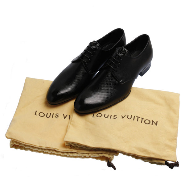 ルイ ヴィトン ブラック 黒 エナメル ドレスシューズ メンズ LOUIS VUITTON 中古