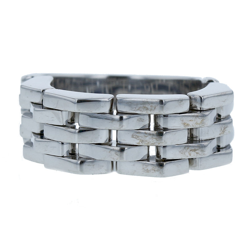 キメント K18WG ホワイトゴールド リング 指輪 レディース CHIMENTO 12.5号 【中古】