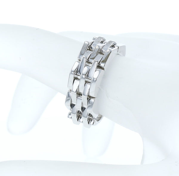 キメント K18WG ホワイトゴールド リング 指輪 レディース CHIMENTO 12.5号 【中古】