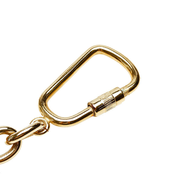 サルヴァトーレフェラガモ ヴァラ ゴールド 真鍮 キーホルダー レディース Salvatore Ferragamo 【中古】