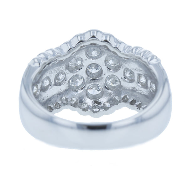 Pt900 プラチナ ダイヤ2.00ct リング 指輪  14号 中古