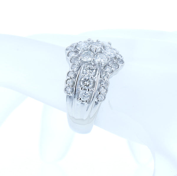 Pt900 プラチナ ダイヤ2.00ct リング 指輪  14号 中古