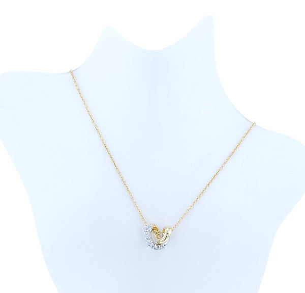 スタージュエリー Pt900 プラチナ ダイヤ0.14ct ネックレス レディース STAR JEWELRY 中古