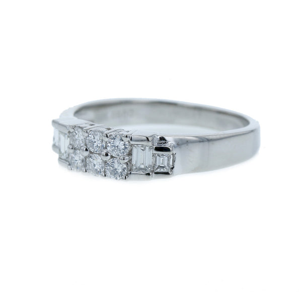 Pt900 プラチナ ダイヤ0.50ct リング 指輪 レディース 14号 中古