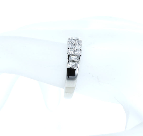 Pt900 プラチナ ダイヤ0.50ct リング 指輪 レディース 14号 中古