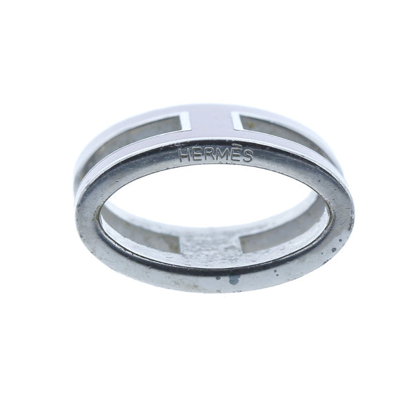 エルメス メタル Hモチーフ ペンダントトップ レディース HERMES 中古