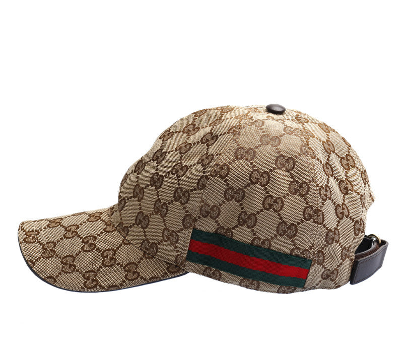 グッチ シェリーライン GGキャンパス 200035・539517 キャンバス キャップ ユニセックス GUCCI 中古