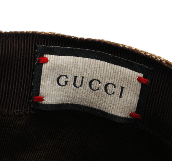 グッチ シェリーライン GGキャンパス 200035・539517 キャンバス キャップ ユニセックス GUCCI 中古