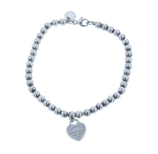 ティファニー シルバー シルバー925 リターントゥ ハート ブレスレット レディース TIFFANY&Co. 中古