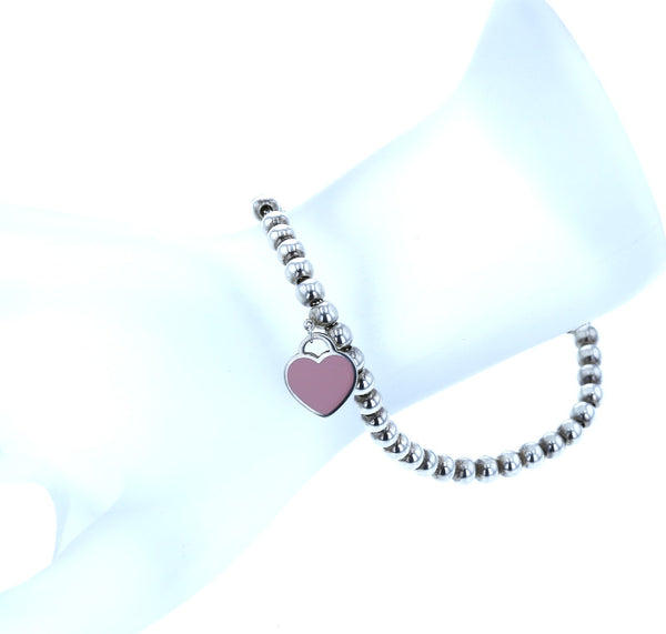 ティファニー シルバー シルバー925 リターントゥ ハート ブレスレット レディース TIFFANY&Co. 中古