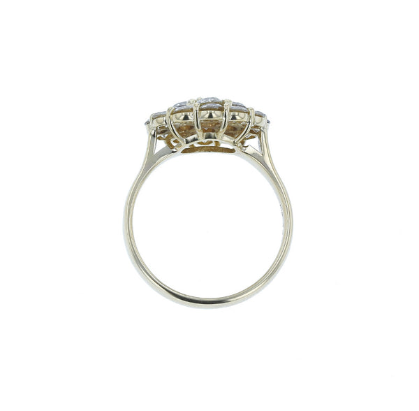 K18YG イエローゴールド ダイヤ3.00ct リング 指輪 レディース 19.5号 【中古】