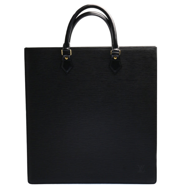 ルイ ヴィトン エピ サックプラPM M52742  ブラック レザー トートバッグ レディース LOUIS VUITTON 中古