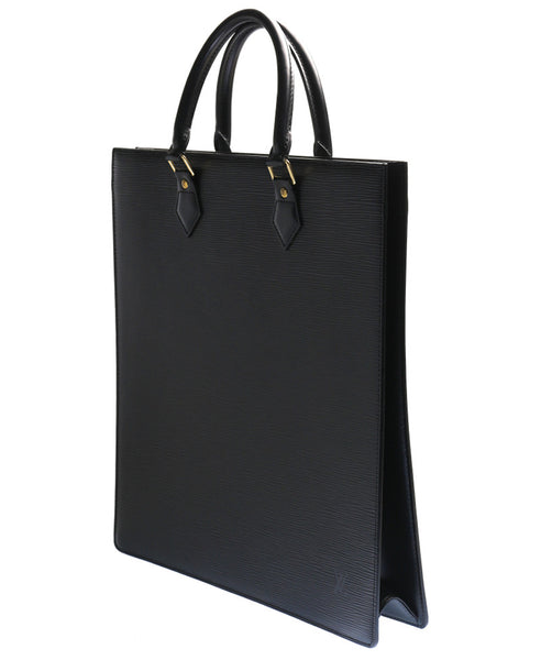ルイ ヴィトン エピ サックプラPM M52742  ブラック レザー トートバッグ レディース LOUIS VUITTON 中古
