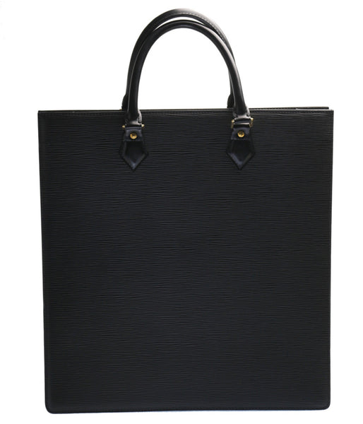 ルイ ヴィトン エピ サックプラPM M52742  ブラック レザー トートバッグ レディース LOUIS VUITTON 中古