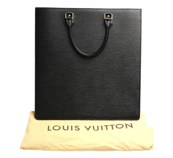 ルイ ヴィトン エピ サックプラPM M52742  ブラック レザー トートバッグ レディース LOUIS VUITTON 中古