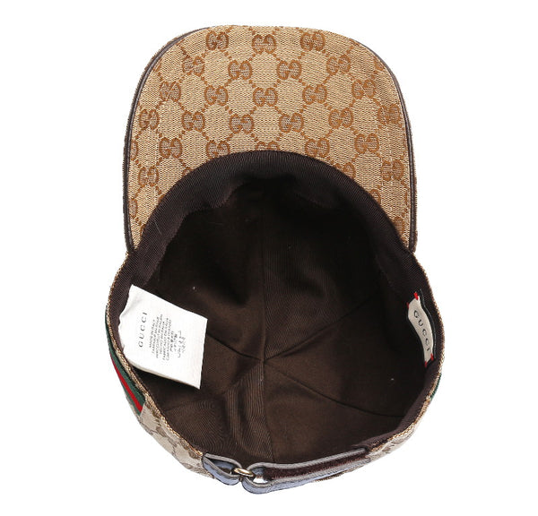 グッチ シェリーライン GGキャンパス 200035・601564 キャンバス キャップ ユニセックス GUCCI 新品