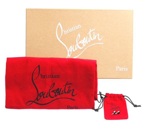 クリスチャンルブタン 靴 レッドソール ブラック エナメル 牛革 パンプス レディース Christian Louboutin 中古