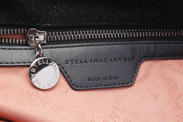 ステラマッカートニー ブラック ポリエステル トートバッグ レディース Stella McCartney 中古