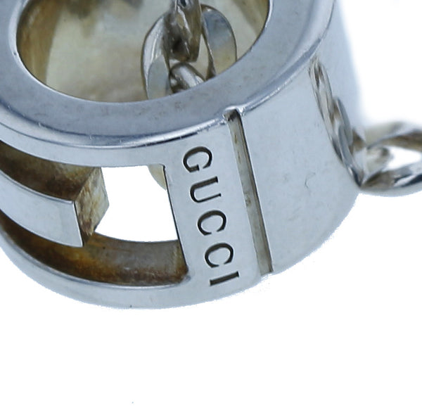 グッチ SV925 シルバー Gリング ネックレス レディース GUCCI 中古